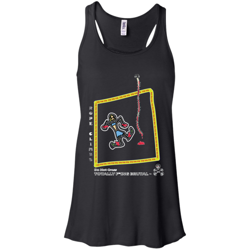 Rope Climbs - Canvas Flowy Racerback Tank - Totally F*ing Brutal