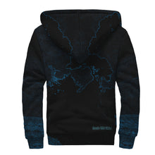 Ocean Tree Zen Sherpa Hoodie - Totally F*ing Brutal