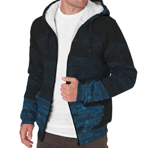 Ocean Tree Zen Sherpa Hoodie - Totally F*ing Brutal