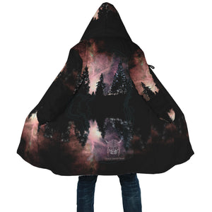 Sky-Fire Sugar Skull Sherpa Cloak - Totally F*ing Brutal