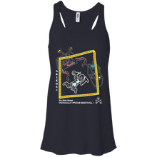 Mad Science - Canvas Flowy Racerback Tank - Totally F*ing Brutal