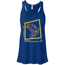 Box jumps - Canvas Flowy Racerback Tank - Totally F*ing Brutal