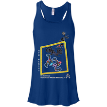 Mountain Biking - Canvas Flowy Racerback Tank - Totally F*ing Brutal