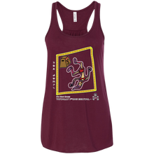 Box jumps - Canvas Flowy Racerback Tank - Totally F*ing Brutal