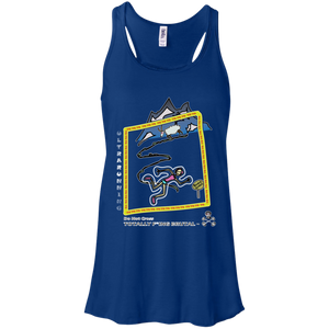 Trail Running - Canvas Flowy Racerback Tank - Totally F*ing Brutal