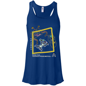Mad Science - Canvas Flowy Racerback Tank - Totally F*ing Brutal