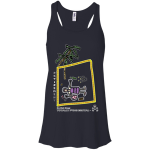 Retirement - Canvas Flowy Racerback Tank - Totally F*ing Brutal