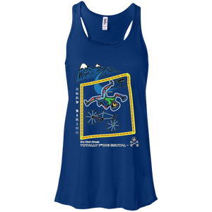 Cycling - Canvas Flowy Racerback Tank - Totally F*ing Brutal