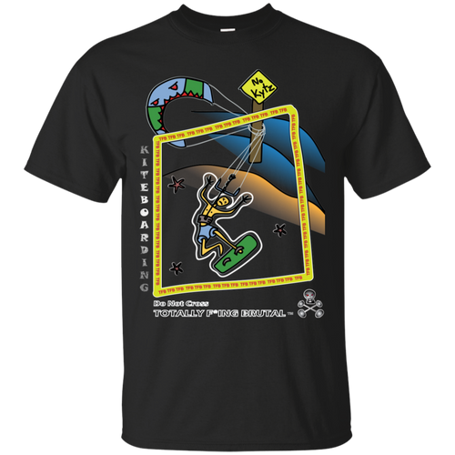 Kiteboarding T-Shirt - Totally F*ing Brutal