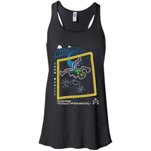 Cycling - Canvas Flowy Racerback Tank - Totally F*ing Brutal