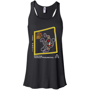 Box jumps - Canvas Flowy Racerback Tank - Totally F*ing Brutal