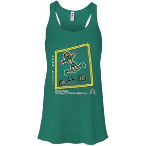Dead Lifts - Canvas Flowy Racerback Tank - Totally F*ing Brutal
