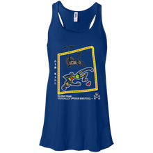 Air bike - Canvas Flowy Racerback Tank - Totally F*ing Brutal