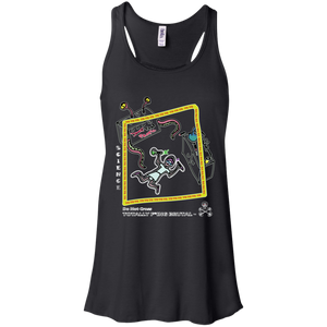 Mad Science - Canvas Flowy Racerback Tank - Totally F*ing Brutal