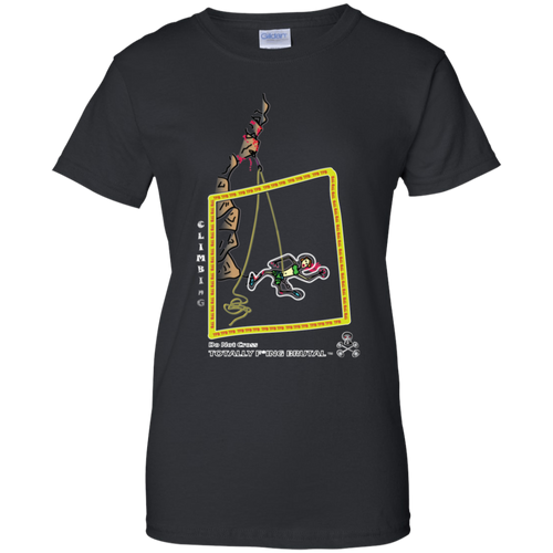 Rock Climbing T-Shirt - Totally F*ing Brutal