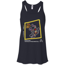 Box jumps - Canvas Flowy Racerback Tank - Totally F*ing Brutal