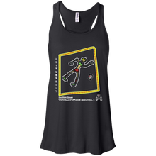 Kettlebells - Canvas Flowy Racerback Tank - Totally F*ing Brutal