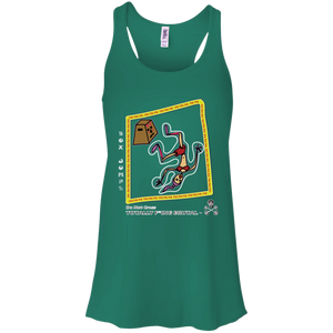 Box jumps - Canvas Flowy Racerback Tank - Totally F*ing Brutal