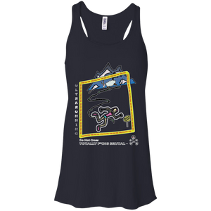 Trail Running - Canvas Flowy Racerback Tank - Totally F*ing Brutal