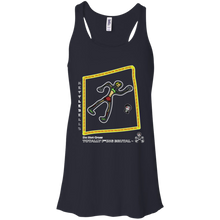 Kettlebells - Canvas Flowy Racerback Tank - Totally F*ing Brutal