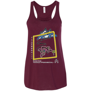 Trail Running - Canvas Flowy Racerback Tank - Totally F*ing Brutal