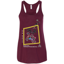 Mountain Biking - Canvas Flowy Racerback Tank - Totally F*ing Brutal