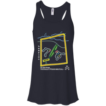 Surfing - Canvas Flowy Racerback Tank - Totally F*ing Brutal