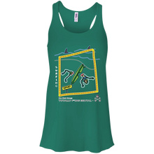 Surfing - Canvas Flowy Racerback Tank - Totally F*ing Brutal