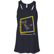 Wall Balls - Canvas Flowy Racerback Tank - Totally F*ing Brutal