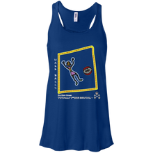 Wall Balls - Canvas Flowy Racerback Tank - Totally F*ing Brutal