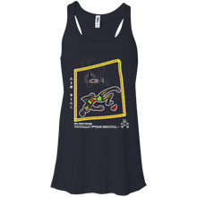Air bike - Canvas Flowy Racerback Tank - Totally F*ing Brutal