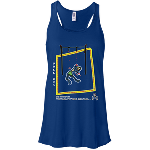 Pull ups - Canvas Flowy Racerback Tank - Totally F*ing Brutal