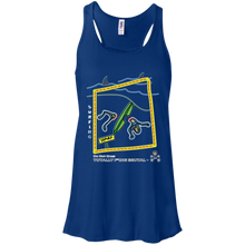 Surfing - Canvas Flowy Racerback Tank - Totally F*ing Brutal