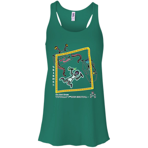 Mad Science - Canvas Flowy Racerback Tank - Totally F*ing Brutal