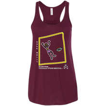 Wall Balls - Canvas Flowy Racerback Tank - Totally F*ing Brutal