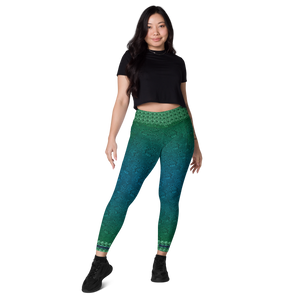 Nautilus Emerald leggings with pockets