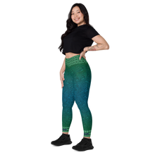 Nautilus Emerald leggings with pockets