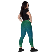 Nautilus Emerald leggings with pockets