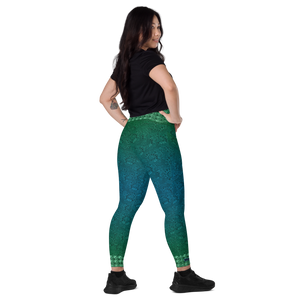 Nautilus Emerald leggings with pockets