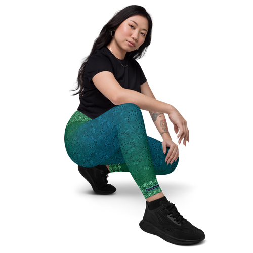 Nautilus Emerald leggings with pockets