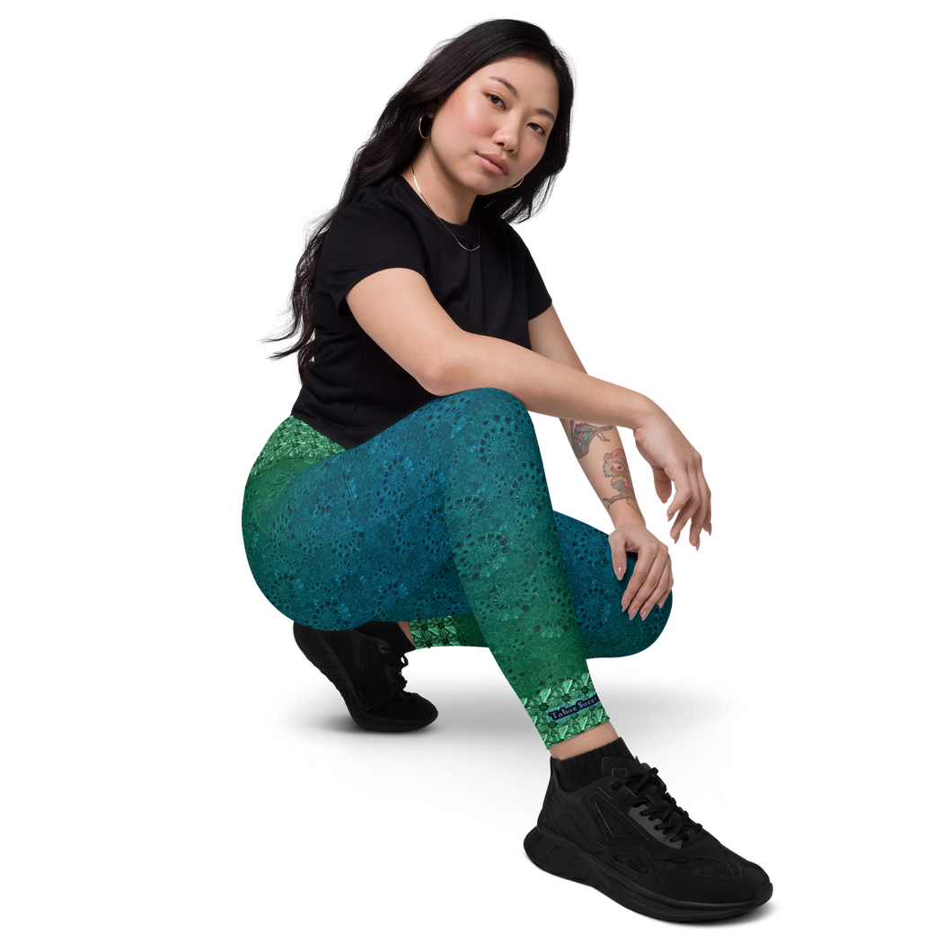Nautilus Emerald leggings with pockets