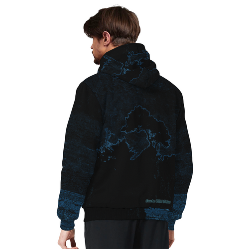 Ocean Tree Zen Sherpa Hoodie - Totally F*ing Brutal