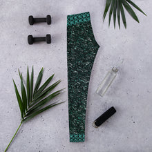 Green Marble Leggings - Totally F*ing Brutal