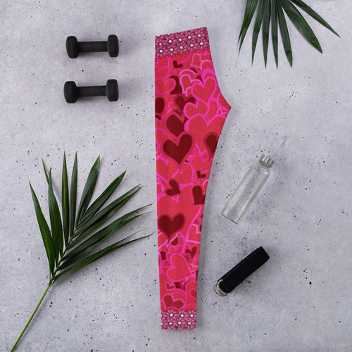 Love Hearts - Leggings - Totally F*ing Brutal