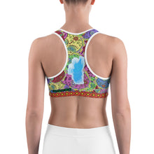 Rainbow - Tahoe Sugar Skull Sports Bra - Totally F*ing Brutal