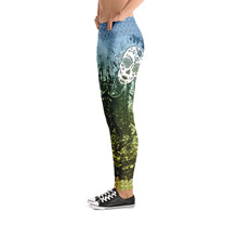 Ancient Green - Tahoe Sugar Skull Leggings - Totally F*ing Brutal