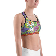 Rainbow - Tahoe Sugar Skull Sports Bra - Totally F*ing Brutal