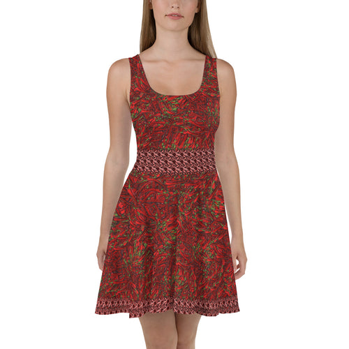 Red Hot Chili Skater Dress - Totally F*ing Brutal