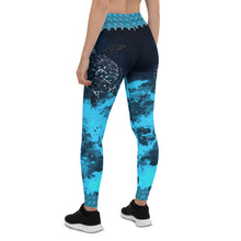 Sea Turtle Aussie Wild Side Leggings