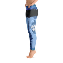 Mount Tallac Blue - Tahoe Sugar Skull Leggings - Totally F*ing Brutal